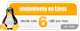 Alojamiento en servidores Linux